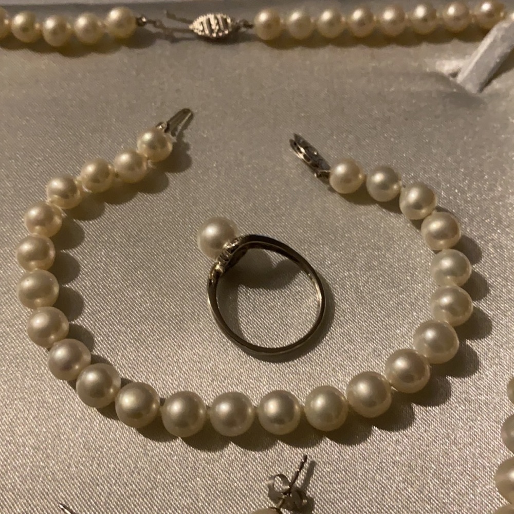 Fresh water pearl set - Picture 4 of 9